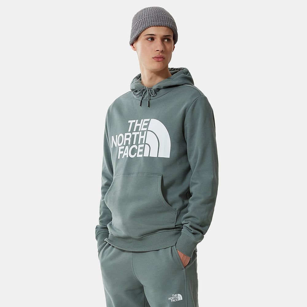 The North Face Hoodie Mens Australia - The North Face Standard Green (SAK-326941)